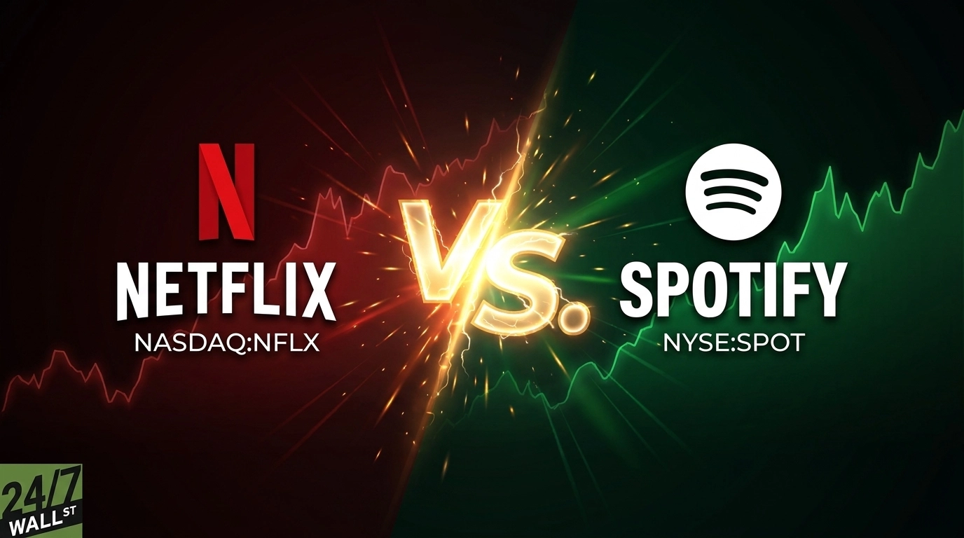 Got $1,000? Netflix vs. Spotify — Only One Deserves Your Money Right Now